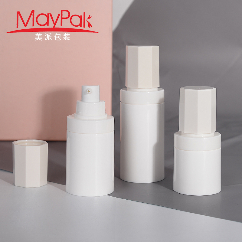 Cream Airless Pump Bottle