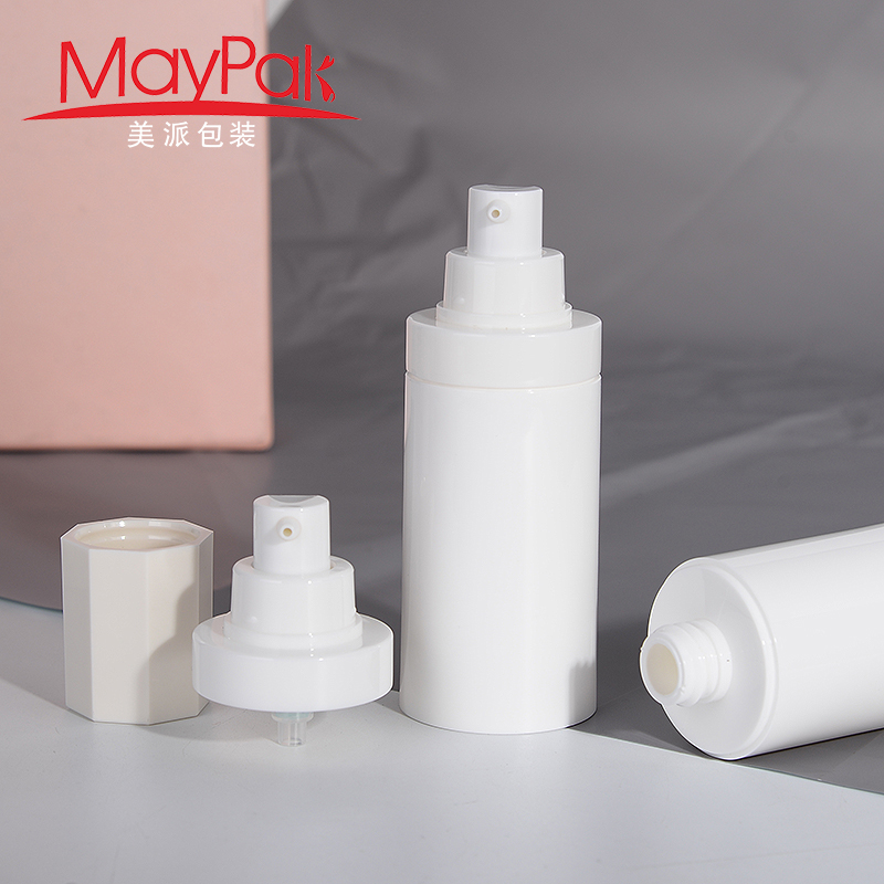 Cream Airless Pump Bottle