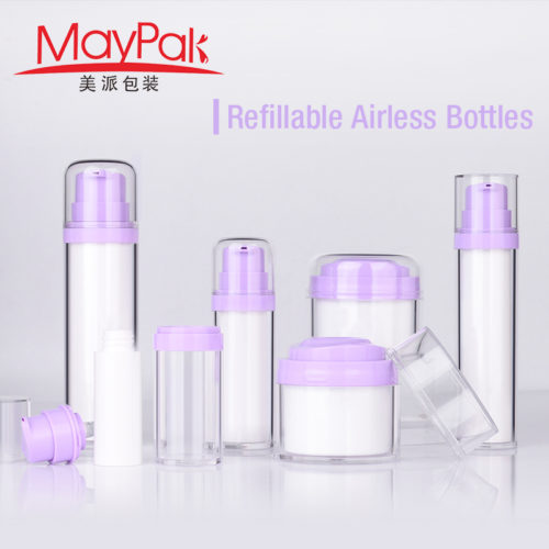 Refillable Airless Pump Bottles