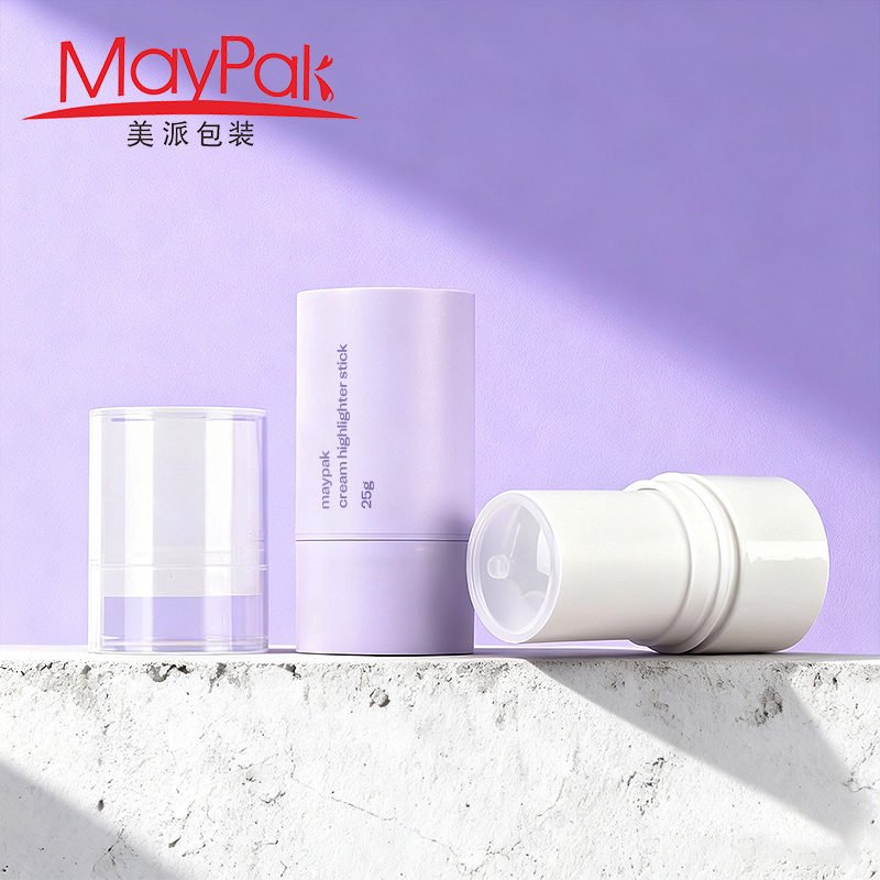 Blush Highlighter Deodorant Stick Container