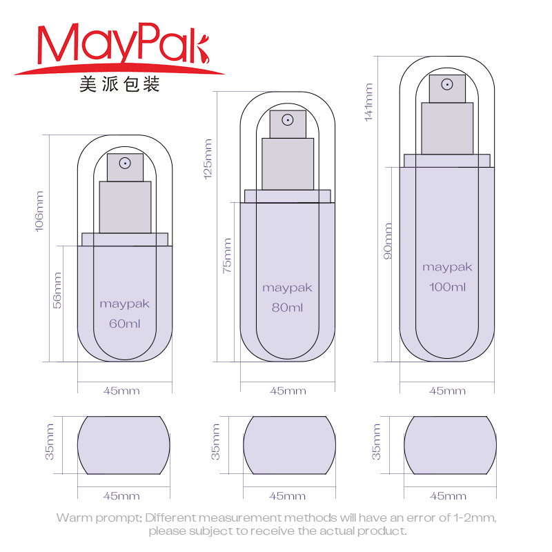 Perfume Face Toner Spray Bottle